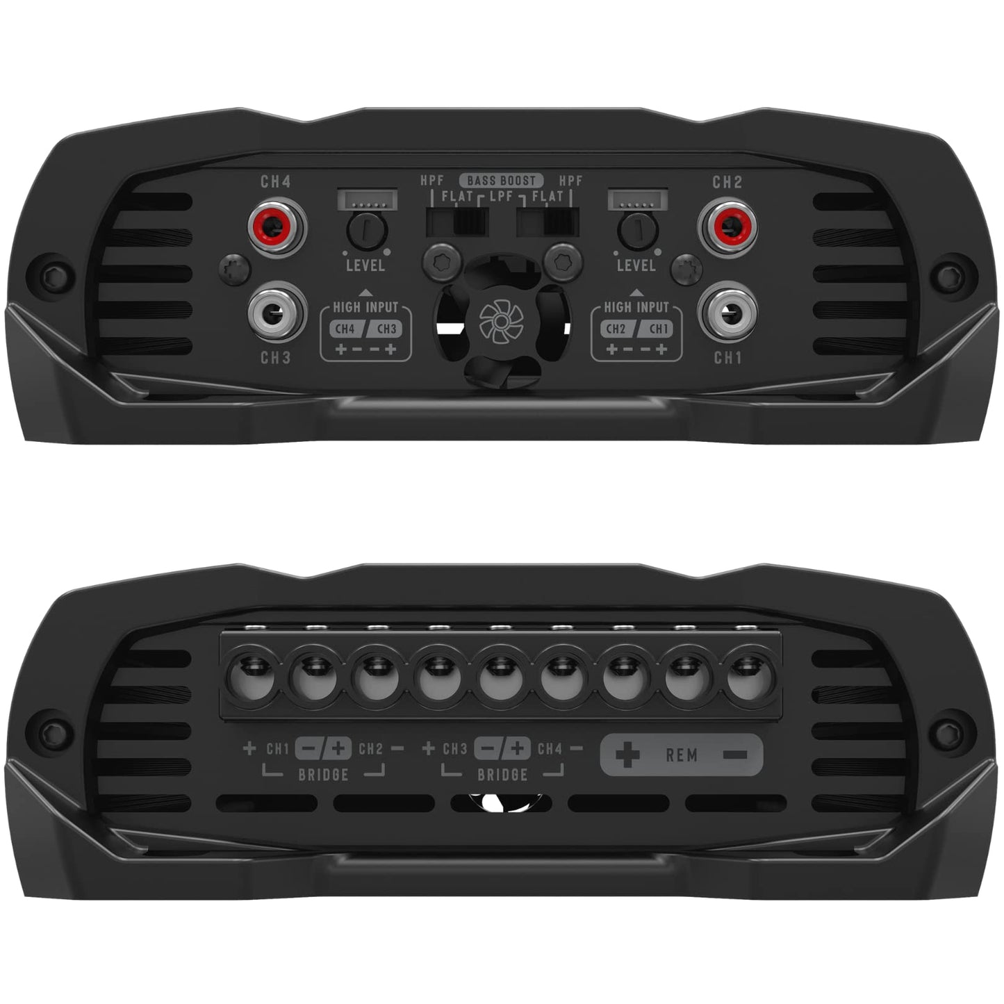 Amplificador Digital Stetsom 800W Multicanal Rango Completo Estéreo 2 Ohmios