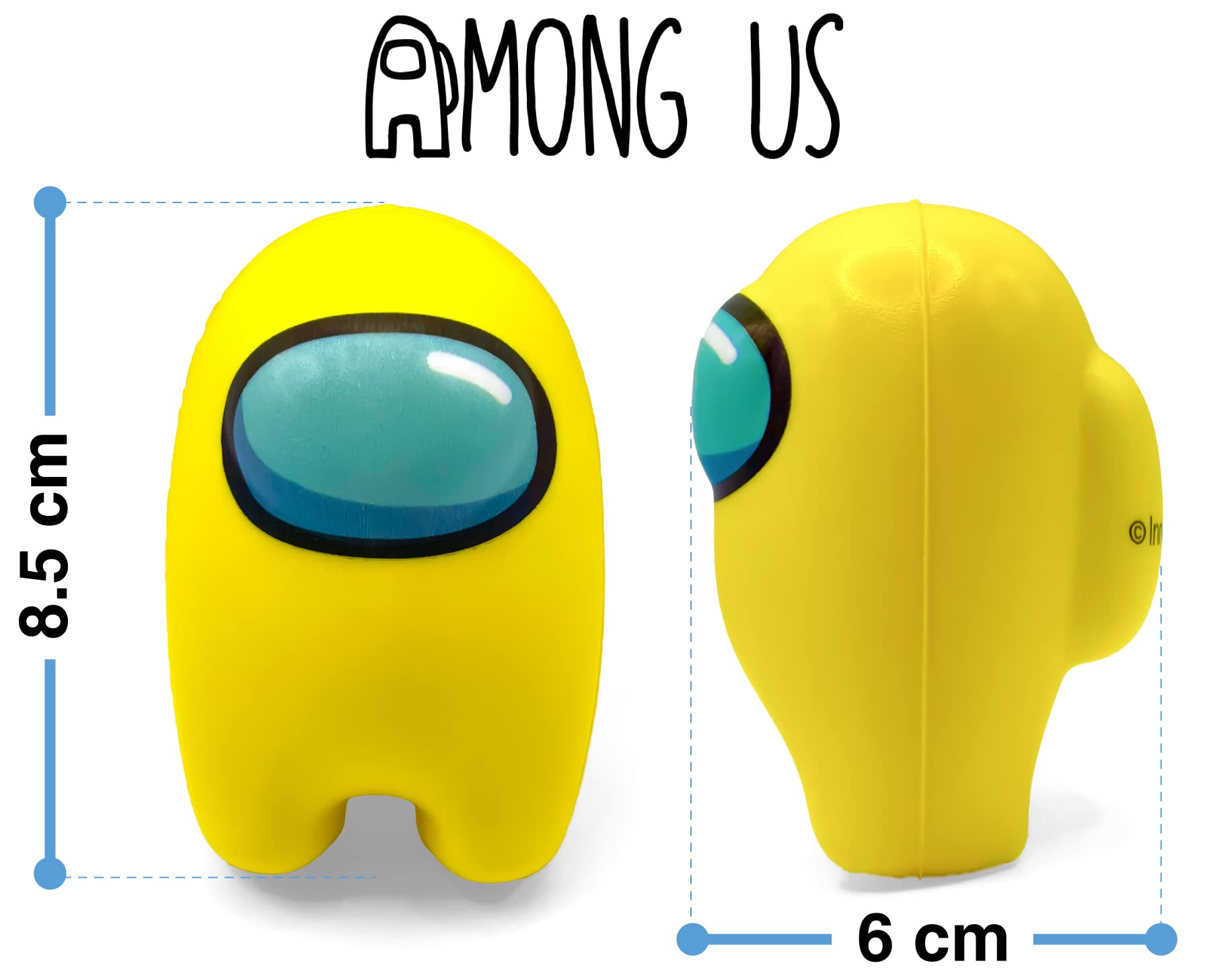 Juguete Squishy Toy Jam Amarillo Among US