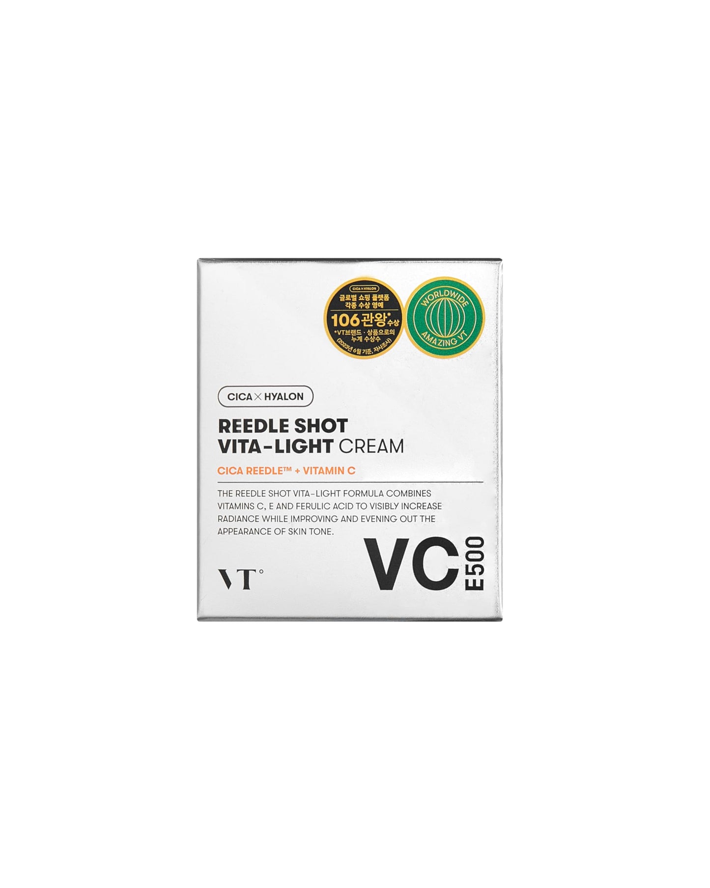 Vita-Light Cream | Vitamin C Cream with Vitamin B & E, Face Cream For Glowing & Radiant Skin, Dry, Normal or Sensitive Skin 1.69Fl Oz(50ml)