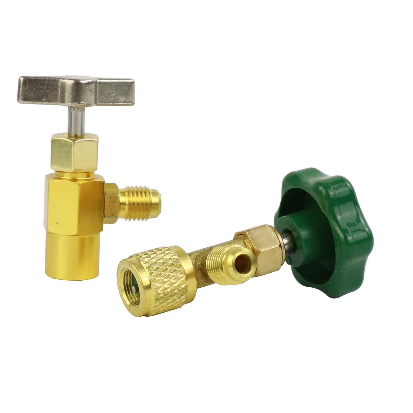 ACTECMAX Wisepick R290 y R600A Juego de manguera de carga y medidor con llave Acme de 1,27 cm