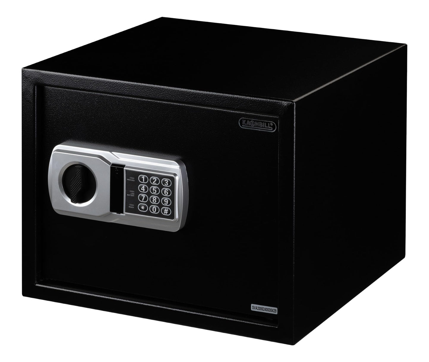 Caja Fuerte Digital Grande Modelo CF04 30x38x30 cm, Cierre Electrónico con Teclado y Llave de Emergencia caja fuerte para casa