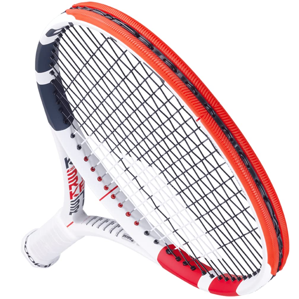 Babolat Pure Strike 16/19 - Raqueta de Tenis - Encordada con Tripa Syn Blanca de 16 g a tensión de Rango Medio (Agarre de 4 1/4 Pulgadas)