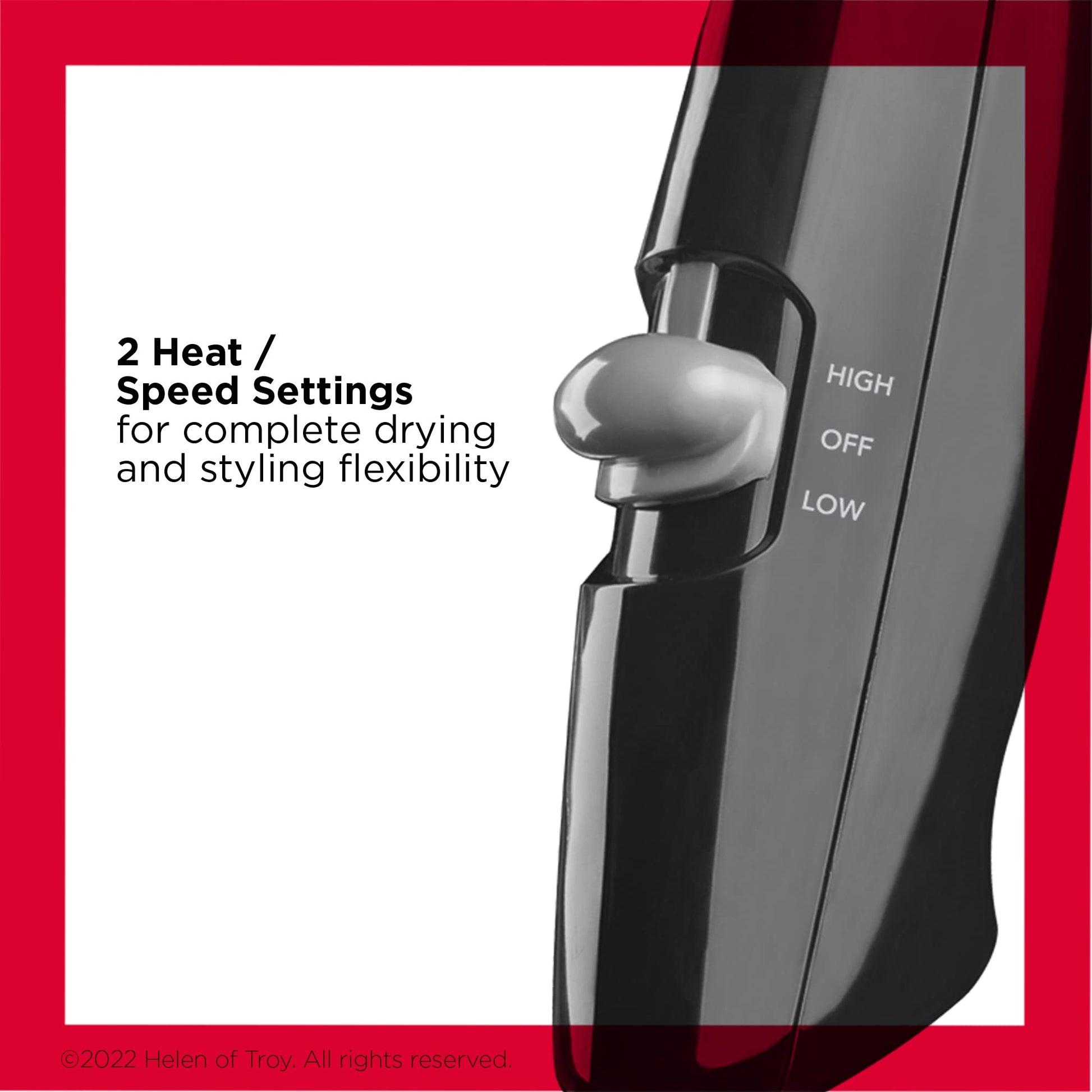 Revlon - Secador turbo Rvdr5034 1875 W, 2 velocidades, negro