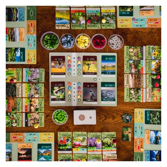 Earth - The Board Game by Inside Up Games & Maxime Tardif, Ecosystem Building, Card Drafting & Action Selecting, for 1 to 5 Players, Play Solo-Multiplayer-Teams, 45-90 Minute Playing Time