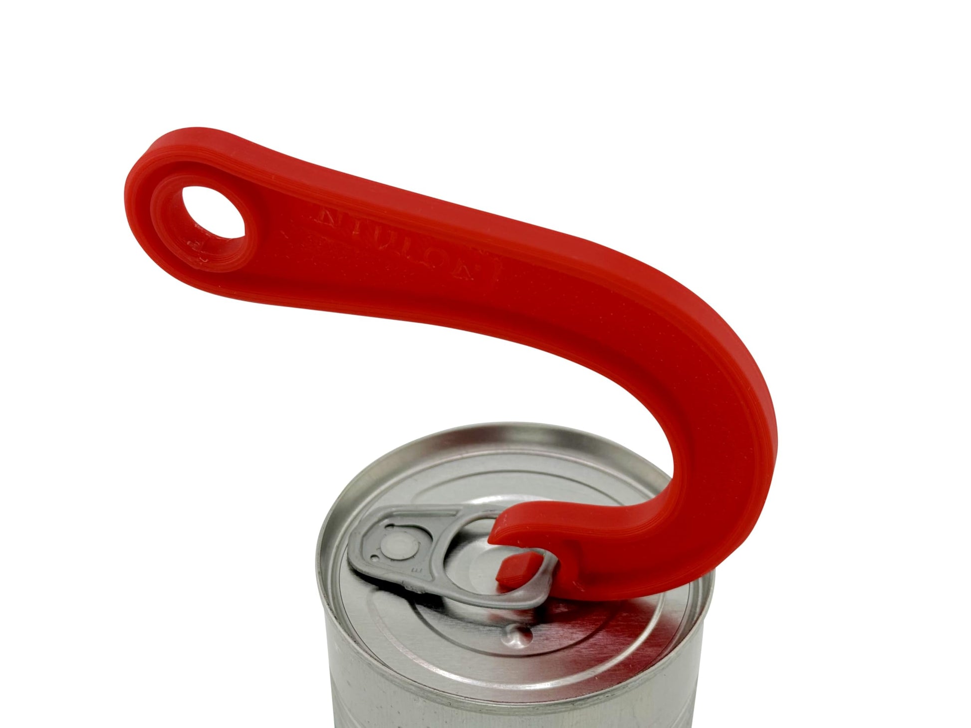 Abrelatas de Lengüeta Intulon Rojo con Diseño de Gancho para Acceso Fácil a Latas