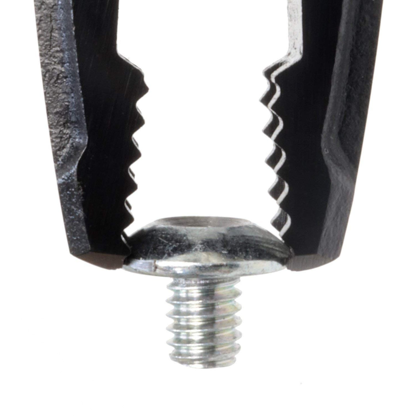 ENGINEER PZ-32 - Alicates de extracción de tornillo (quitar tornillos dañados rápidamente/fácilmente), dientes de mandíbula entrelazados multifuncionales, revestimiento de óxido negro, empuñaduras verdes salvia