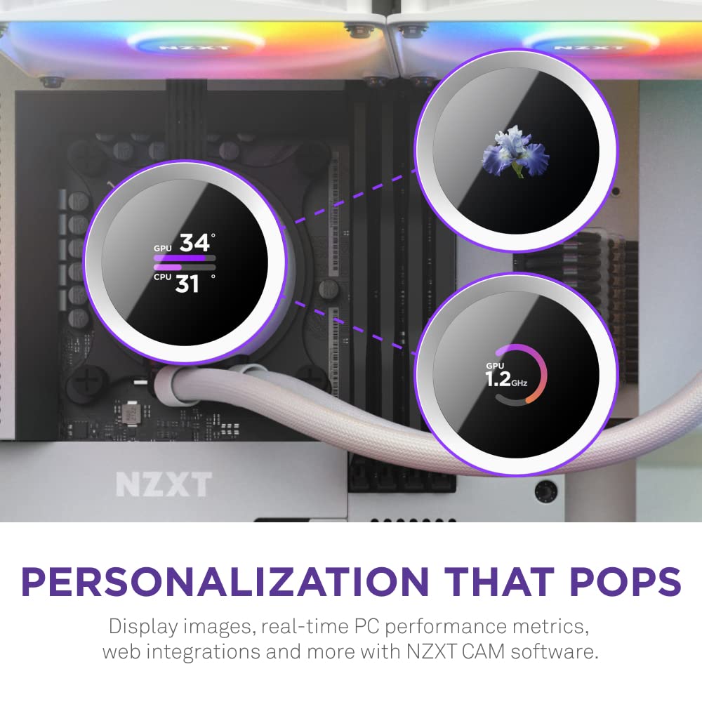 ELIQ NZXT KRAKEN 240MM RGB BLANCO