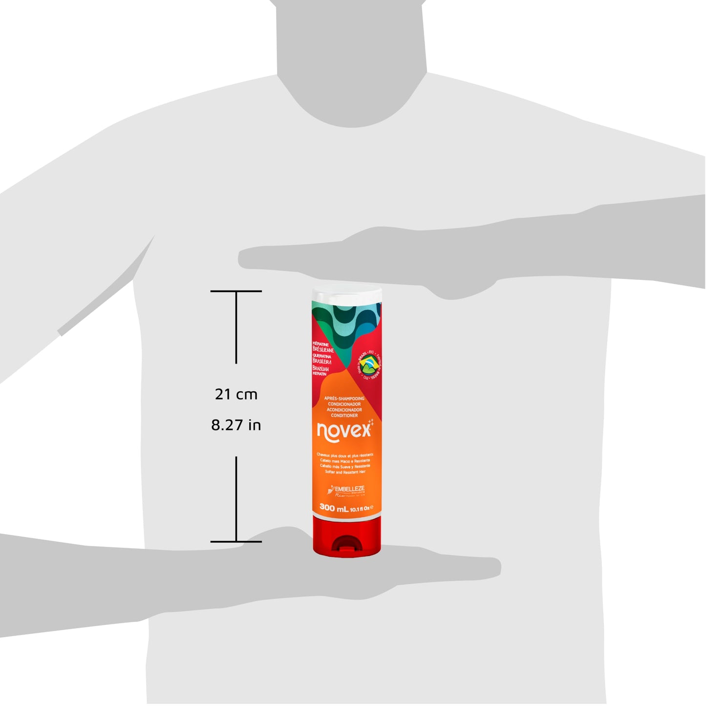 Acondicionador Novex Brazilian Keratin