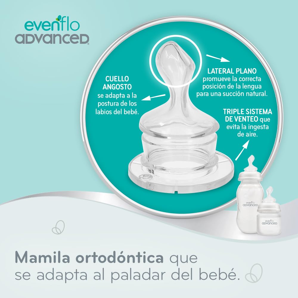 Set Ortodóntica 6 biberones + escobillón