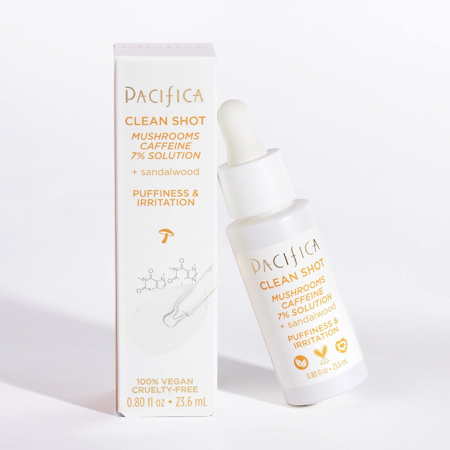 Suero Pacifica Clean Shot Hongos + Cafeína 7% – 24 m