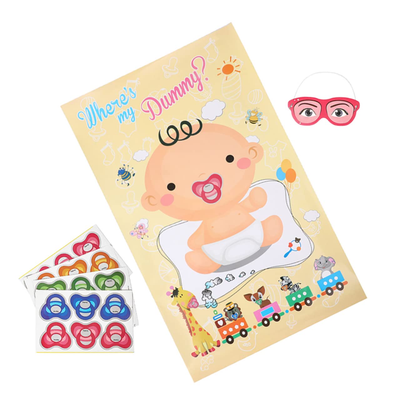 Juego Chupete Toyvian Pegatinas Dibujos Animados niño Cumpleaños