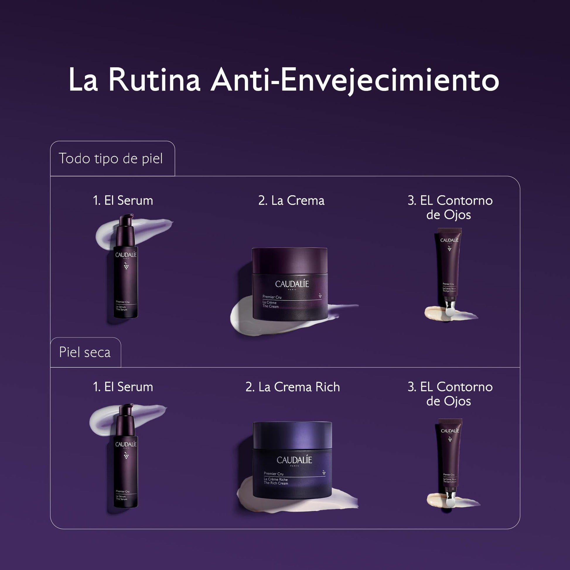 Caudalie Premier Cru La Crema Rich Hidratante para la Barrera Cutánea con Ceramidas - 50 mL