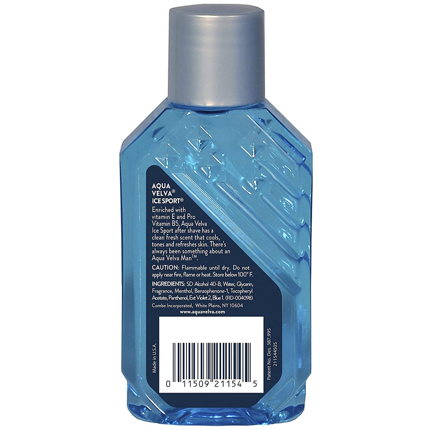 Aqua Velva Ice Sport enfriamiento después del afeitado 3.50 oz, Paquete con 2