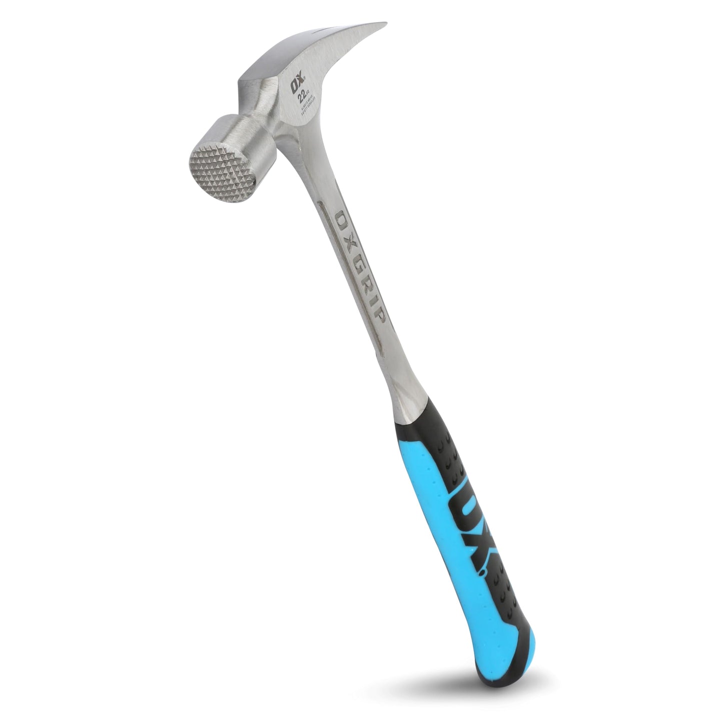 Martillo de Marco OX Tools Azul 22 Onzas Cara Fresada