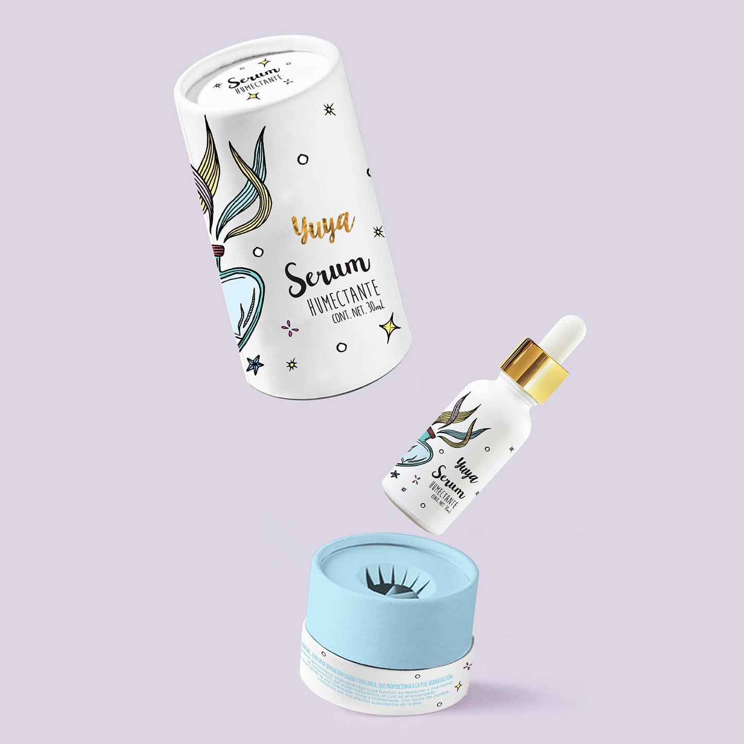 Yuya - Republic Cosmetics Serum Humectante con Ácido Hialurónico y Jojoba 30 ml