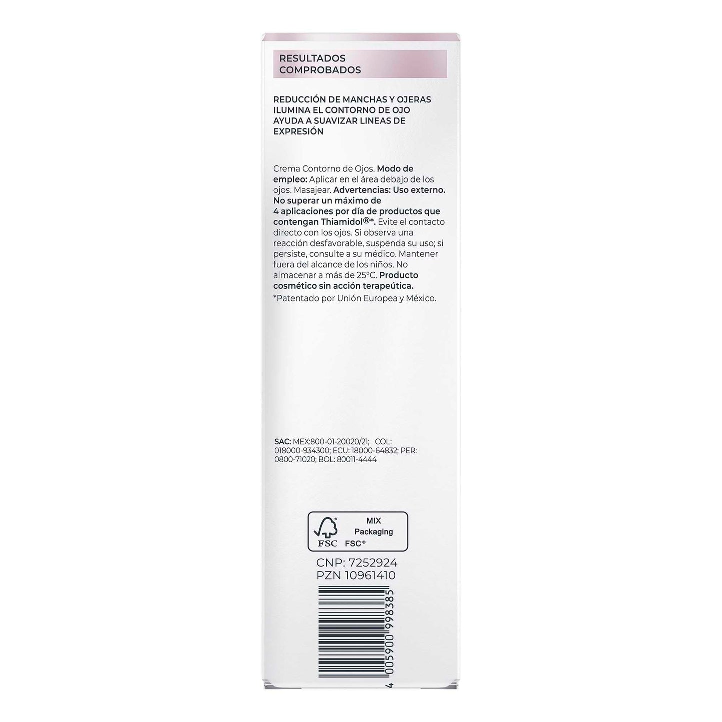 Eucerin Anti-Pigment Crema Contorno de Ojos (15ml) Anti Ojeras con aplicador metálico con sensación refrescante