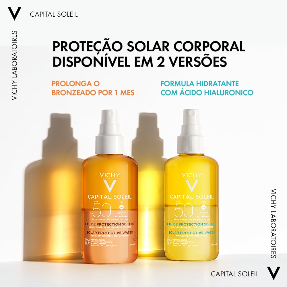 Agua Solar Hidratante Vichy Capital Soleil FPS 50