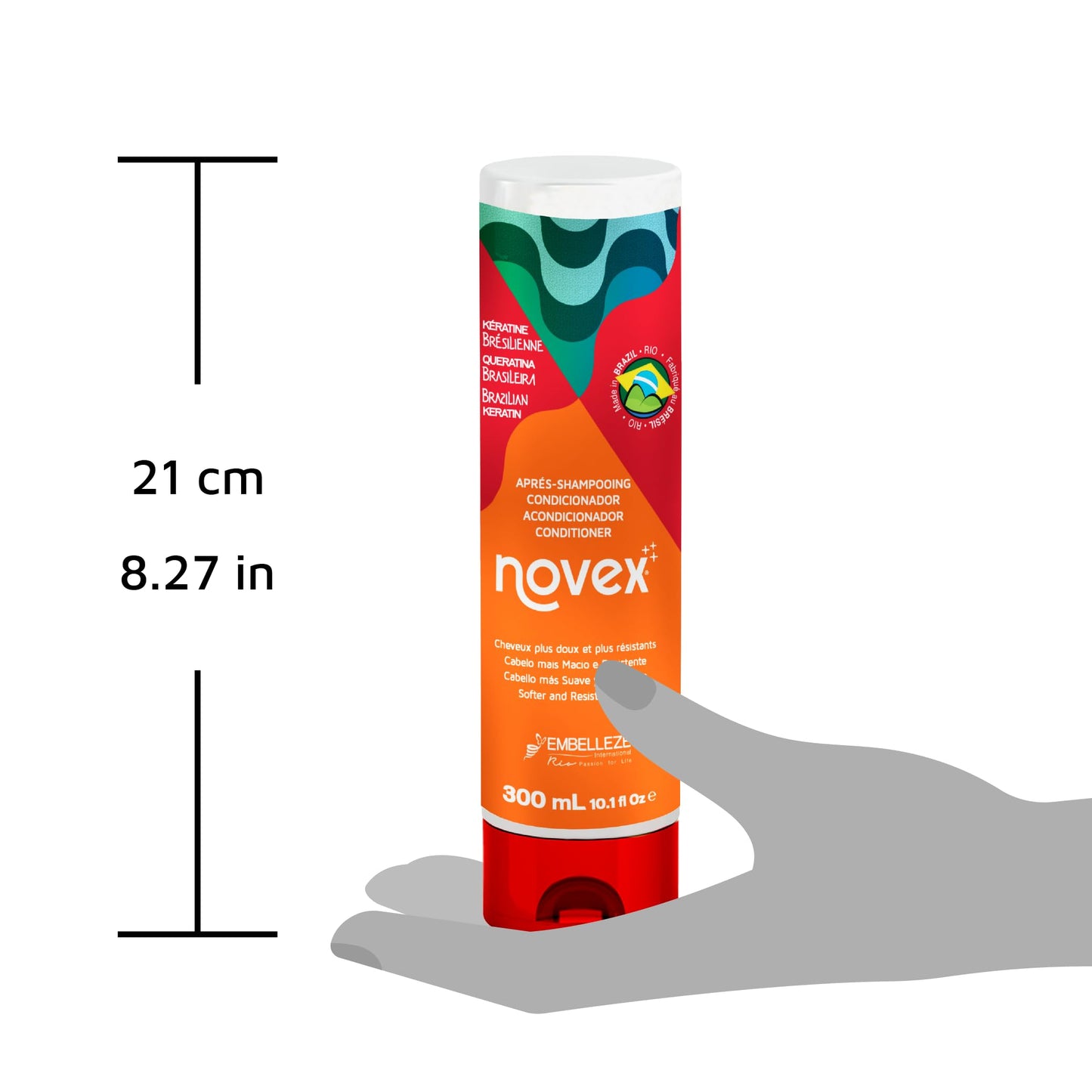 Acondicionador Novex Brazilian Keratin