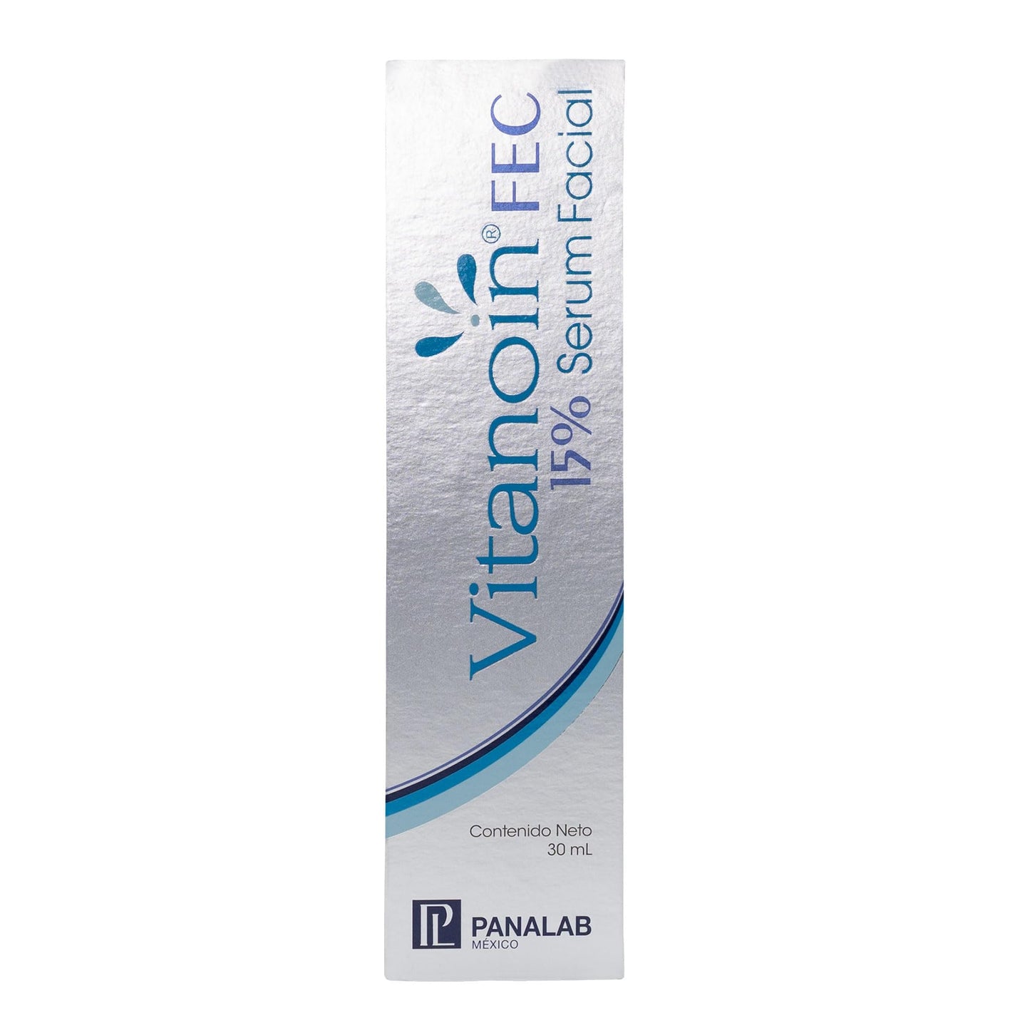 PANALAB Vitanoin FEC Serum Facial 15% Vitamina E y C 30ml, 1.0 unidad