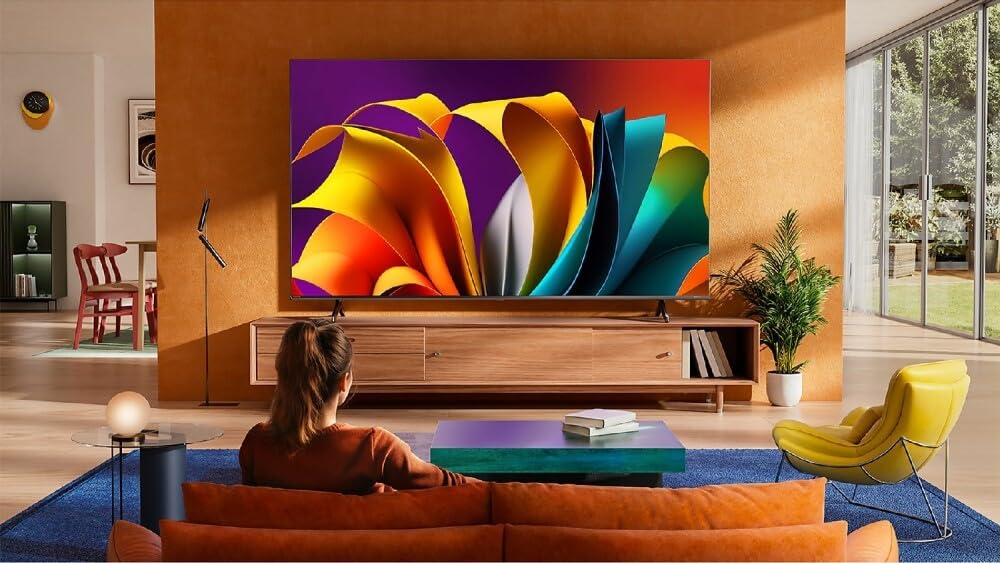Hisense Television A6N Pantalla 43 Pulgadas, Smart Google TV UHD 4K,Control Remoto por Voz con Alexa, Dolby Vision, Amplia Gama de Colores, Modo de Juego Plus, ALLM,mira TV en Vivo sin Cable