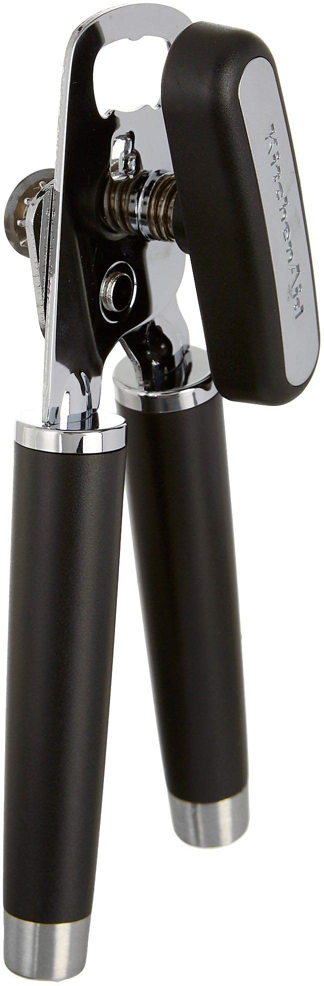 KitchenAid Gourmet - Abrelatas multifunción, 8.36 pulgadas, color negro