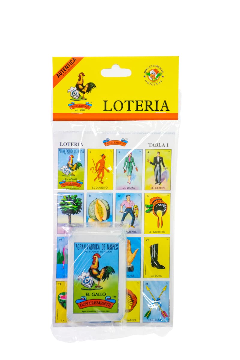 Autentica - Loteria - 10 Tablas by Gallo de Don Clemente