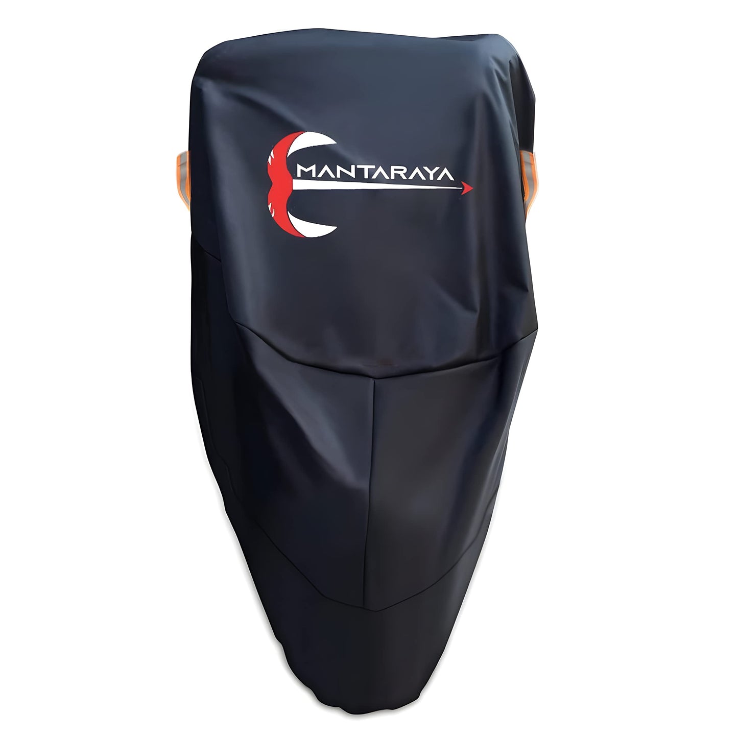 Manta Raya Funda Premium para Motocicleta Moto en Varios Tamaños Protección con Costuras Termo Selladas 100% Impermeable Compatible con Todas Las Marcas (M Scooter)