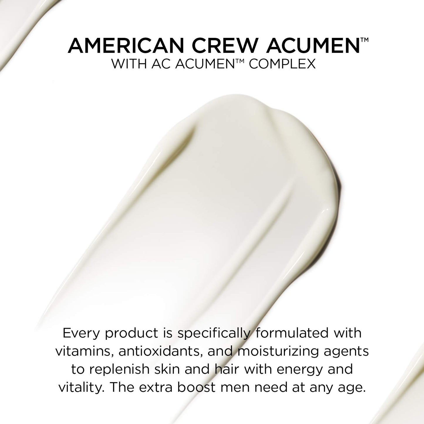 Crema Hidratante American Crew Acumen para Recargar la Piel, 2.1 oz.