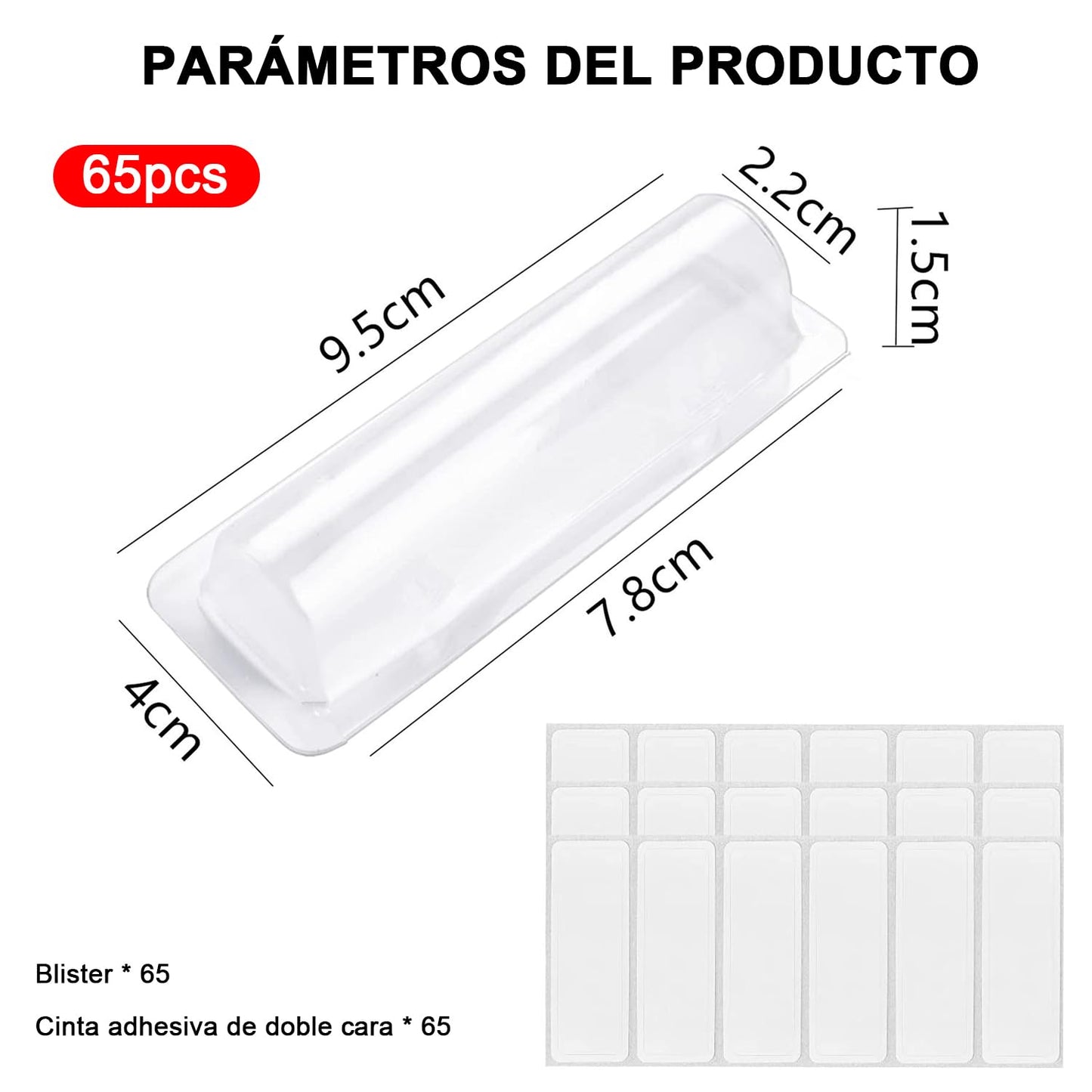 Pack de Bolsas Impermeables y Transparentes para Bálsamo Labial para Organizar y Proteger Productos
