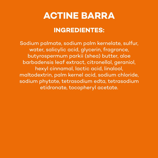 Darrow Actine, Barra Limpiadora con Vitamina C, Piel Grasa