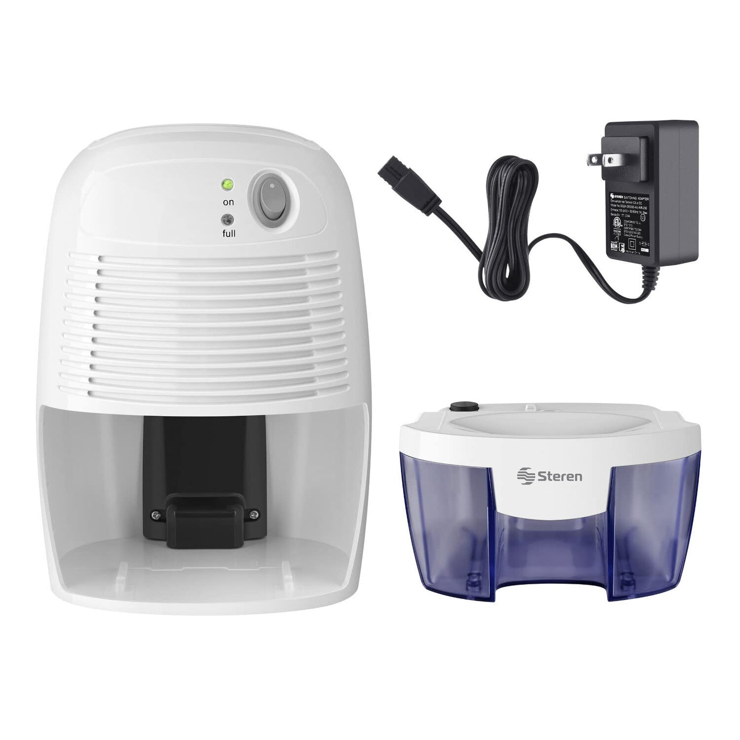 Deshumidificador Mini Steren AIR-230 blanco compacto para hogar