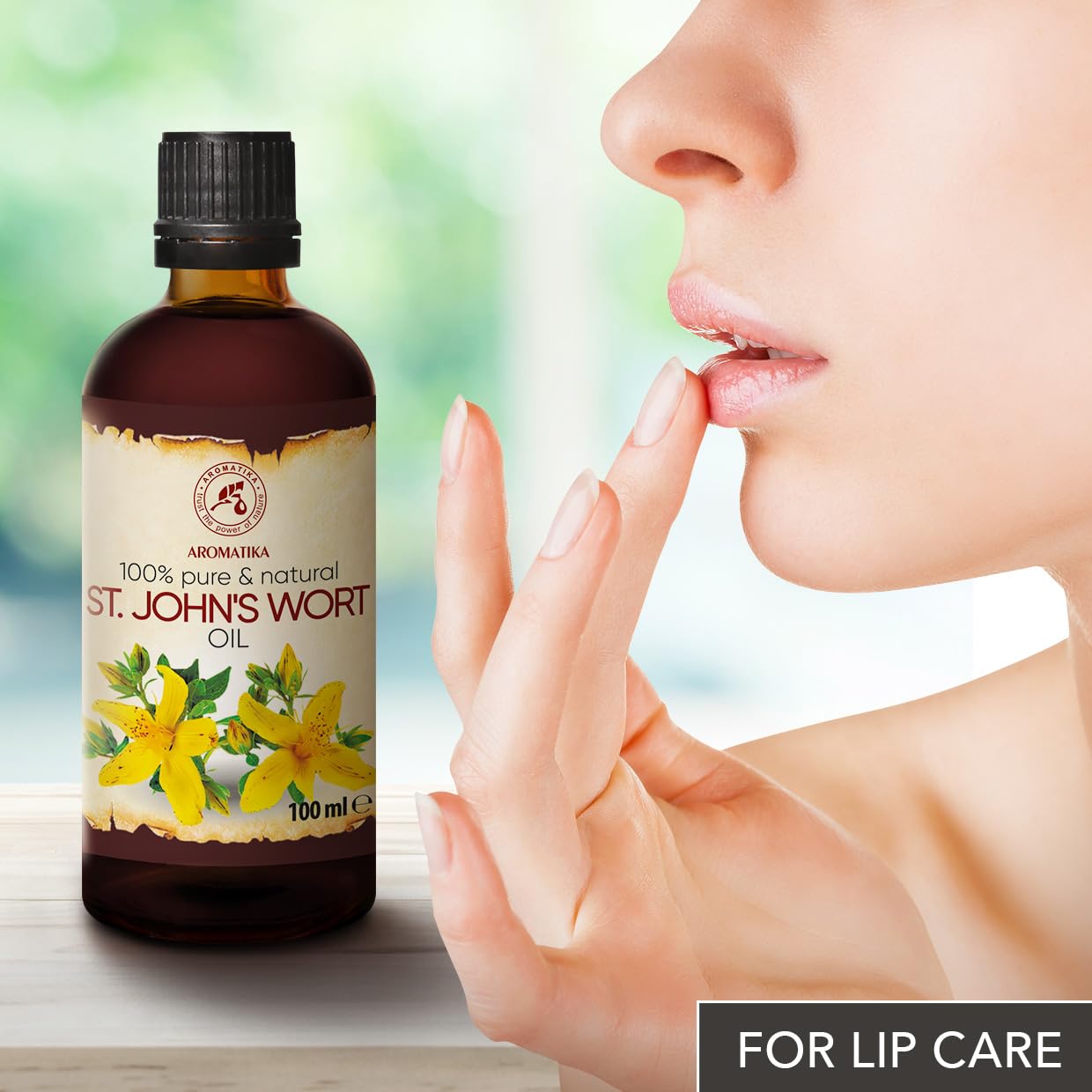 Aceite Orgánico Hierba San Juan para Cuidado Intensivo Piel - Aromaterapia Natural - Envío Rápido y Calidad Premium.