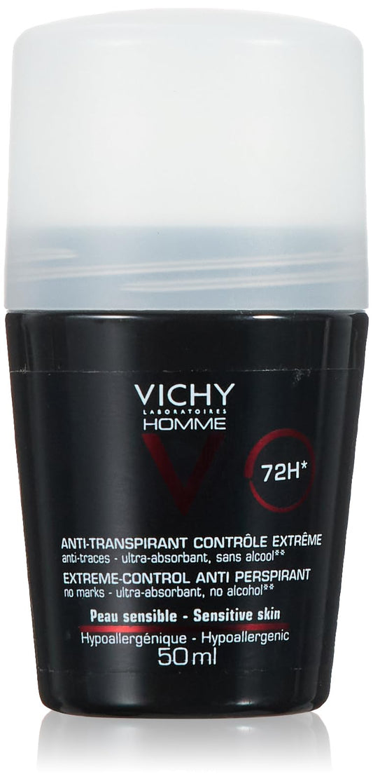 Desodorante Anti-transpirante Intensivo Roll-On 72H Vichy Homme 50ml