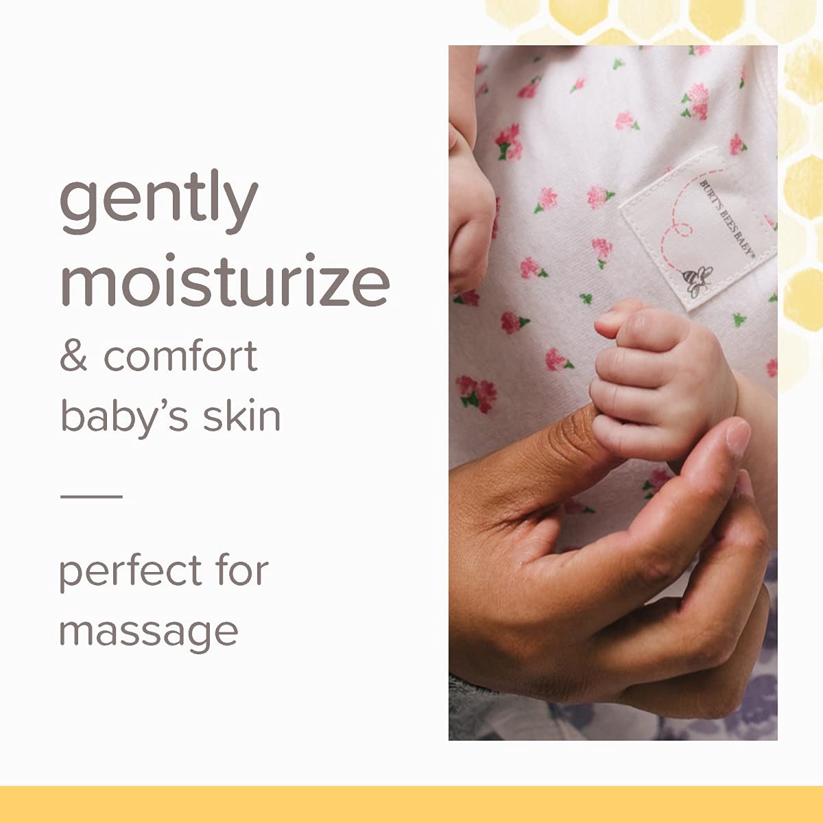 Burt's Bees Baby Nourishing Baby Oil, 100% Natural Baby Skin Care - 4 Ounce Bottle - Pack of 3