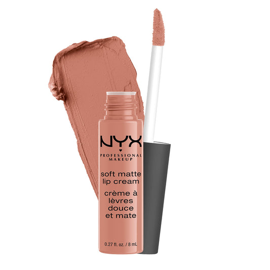 NYX Professional Makeup, Soft Matte Lip Cream, Labial Mate, Tono Stockholm, 8ml