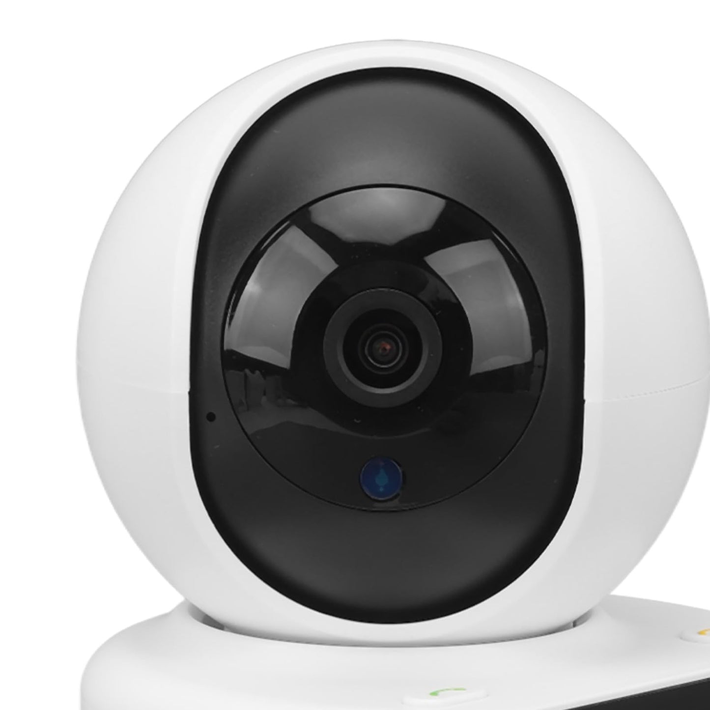 Cámara Interior para Personas Mayores, Pantalla de 2,8 Pulgadas, Monitor de bebé con Micrófono Dual, Cámara de Seguridad Inteligente para el Hogar, Despertador por Voz,