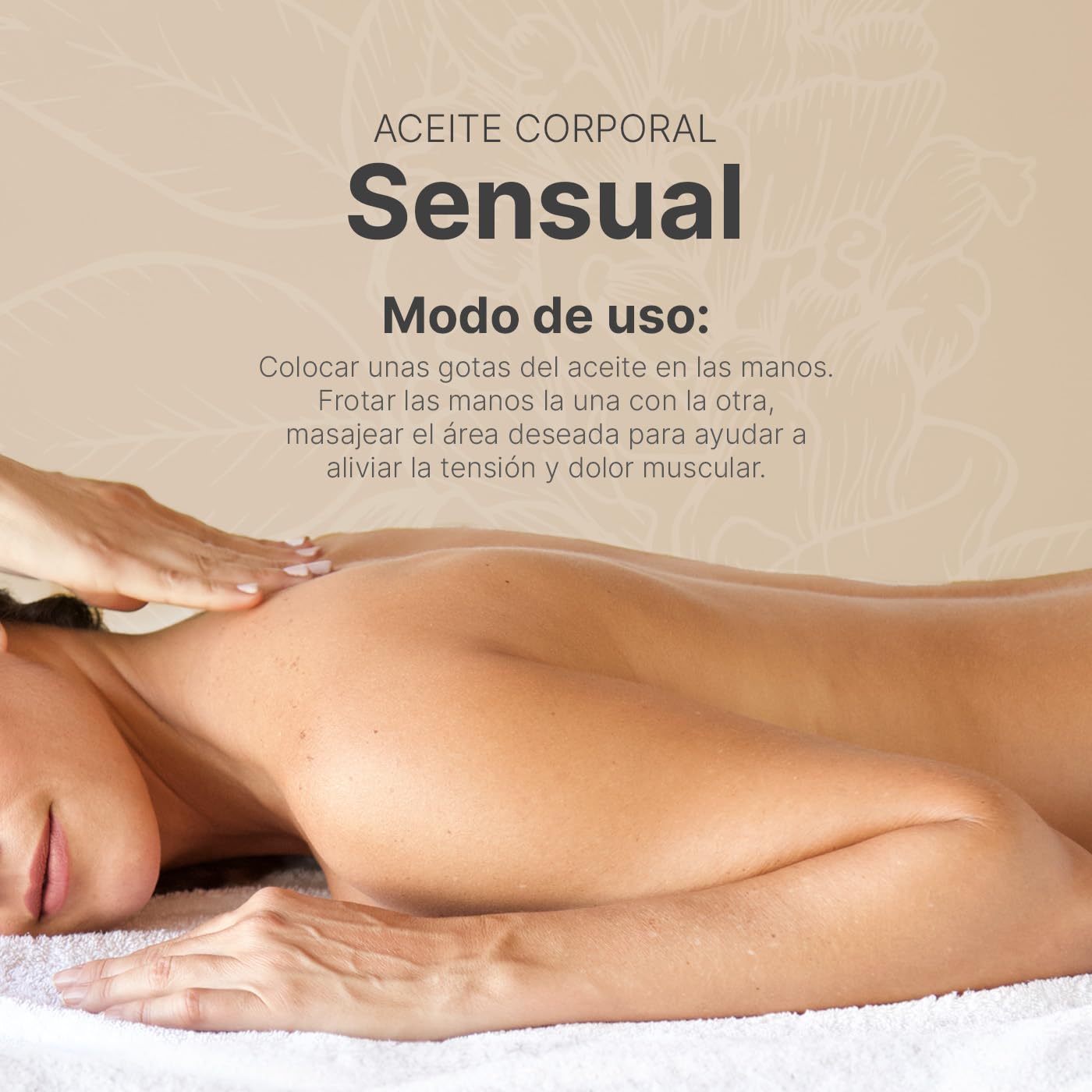 Aceite Corporal B Life Natural Relajante para Masaje Erótico en Pareja