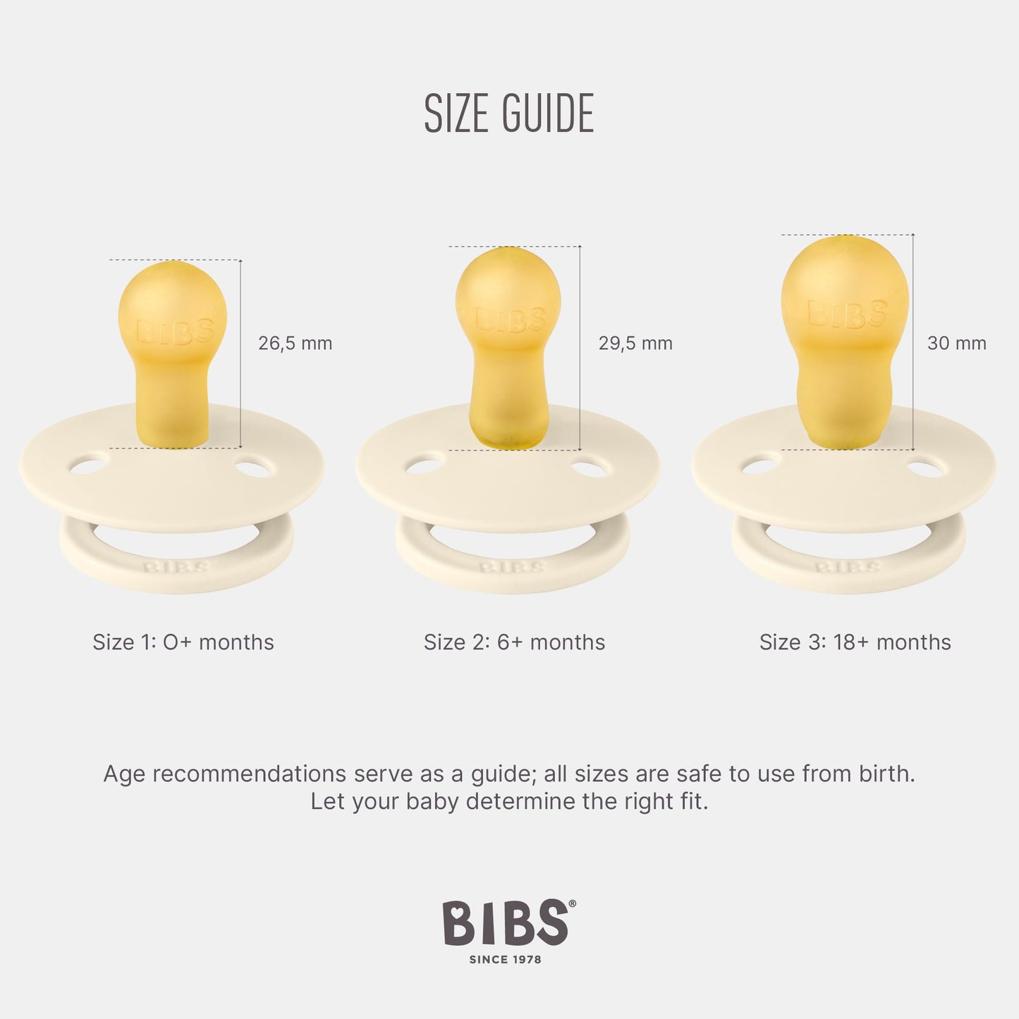 BIBS Colour Paquete de 2 chupetes. Libre de BPA, Tetina redonda. Látex natural, Talla 2 (6-18 meses),Deep Space/Petrol