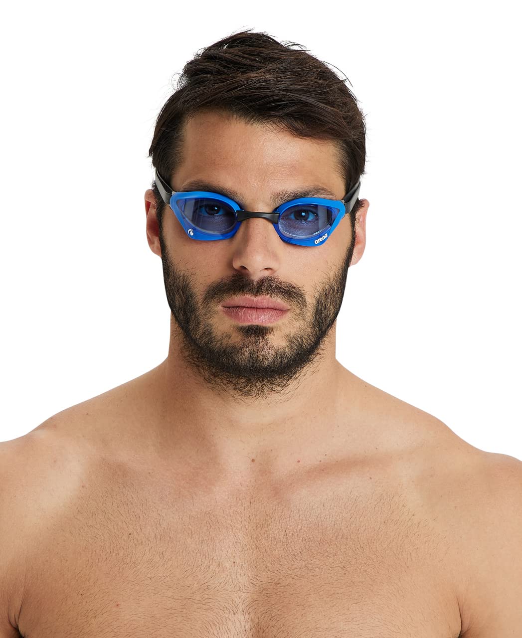 Arena Cobra Core - anteojos de natación para hombres y mujeres, azul/azul/negro, antivaho sin espejo (nuevas)