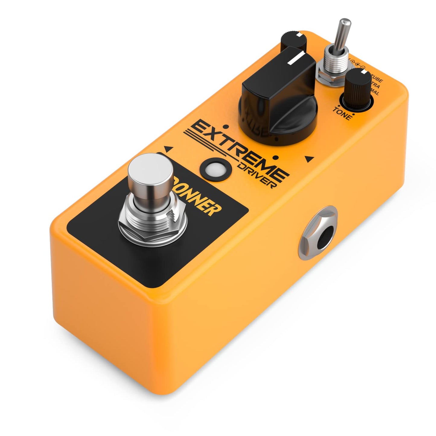 Donner Pedal de guitarra de distorsión, driver extremo, efecto de distorsión turbo analógico, 3 modos, True Bypass