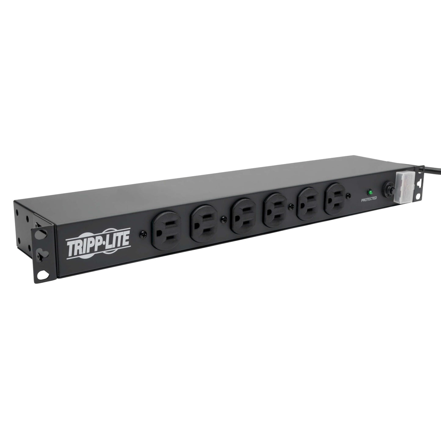 PDU de 14 Tomacorrientes Tripp Lite Negro con Supresor de Picos y Cable de 15ft para Rackmount de Nivel de Red