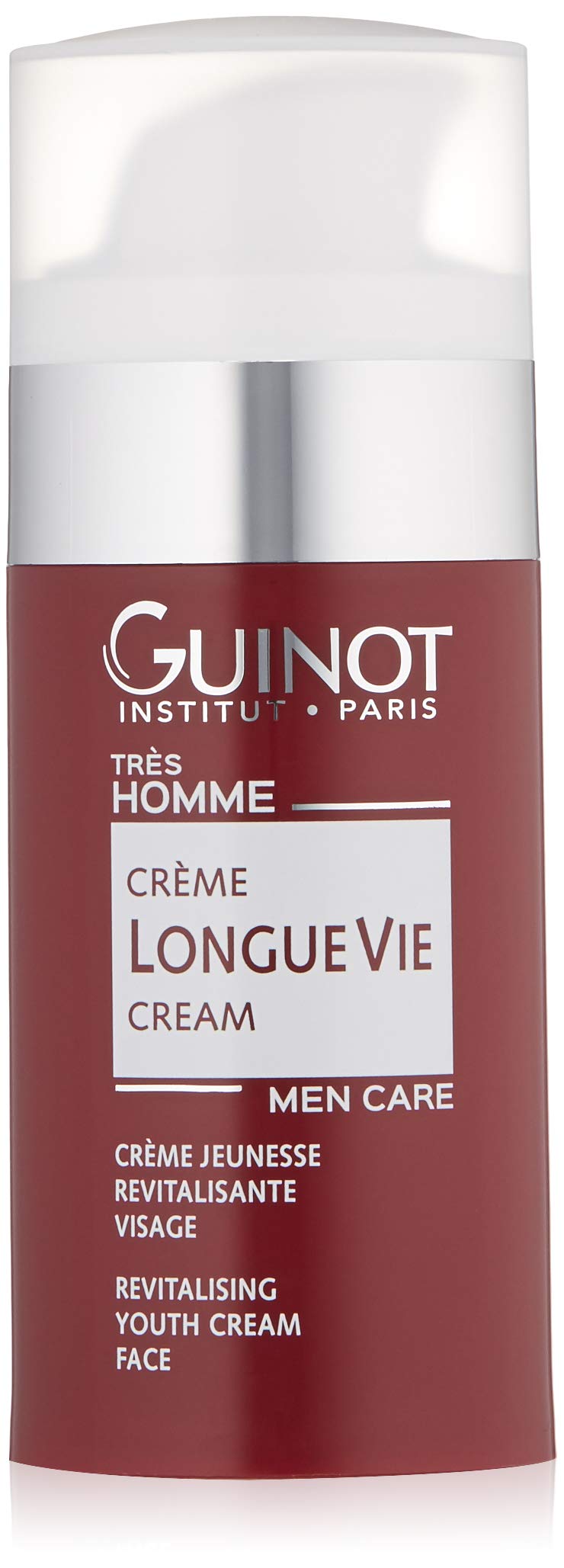 Tratamiento Facial Guinot Longue Vie Homme 1.7 Oz para Hombre