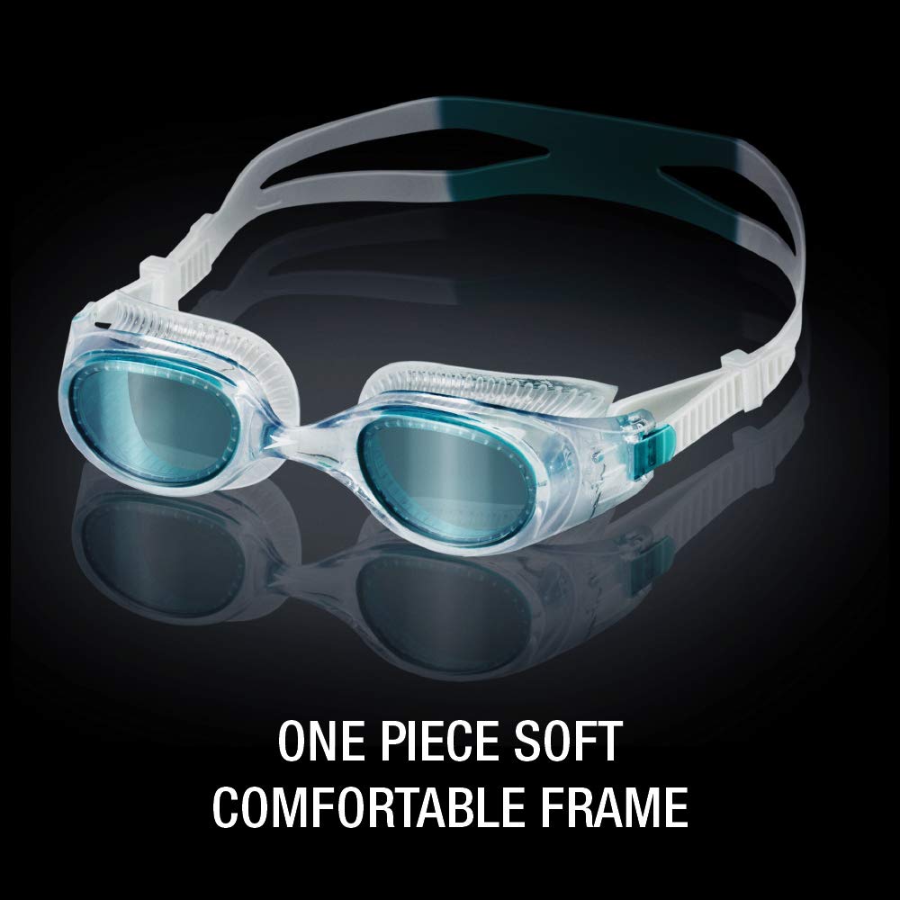 Speedo 7500638 Hydrospex Classic Goggles, Smoke Ice, One Size