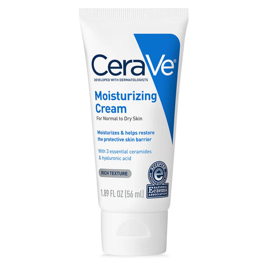 CeraVe Moisturizers, Moisturizing Cream, 1.89 Ounce