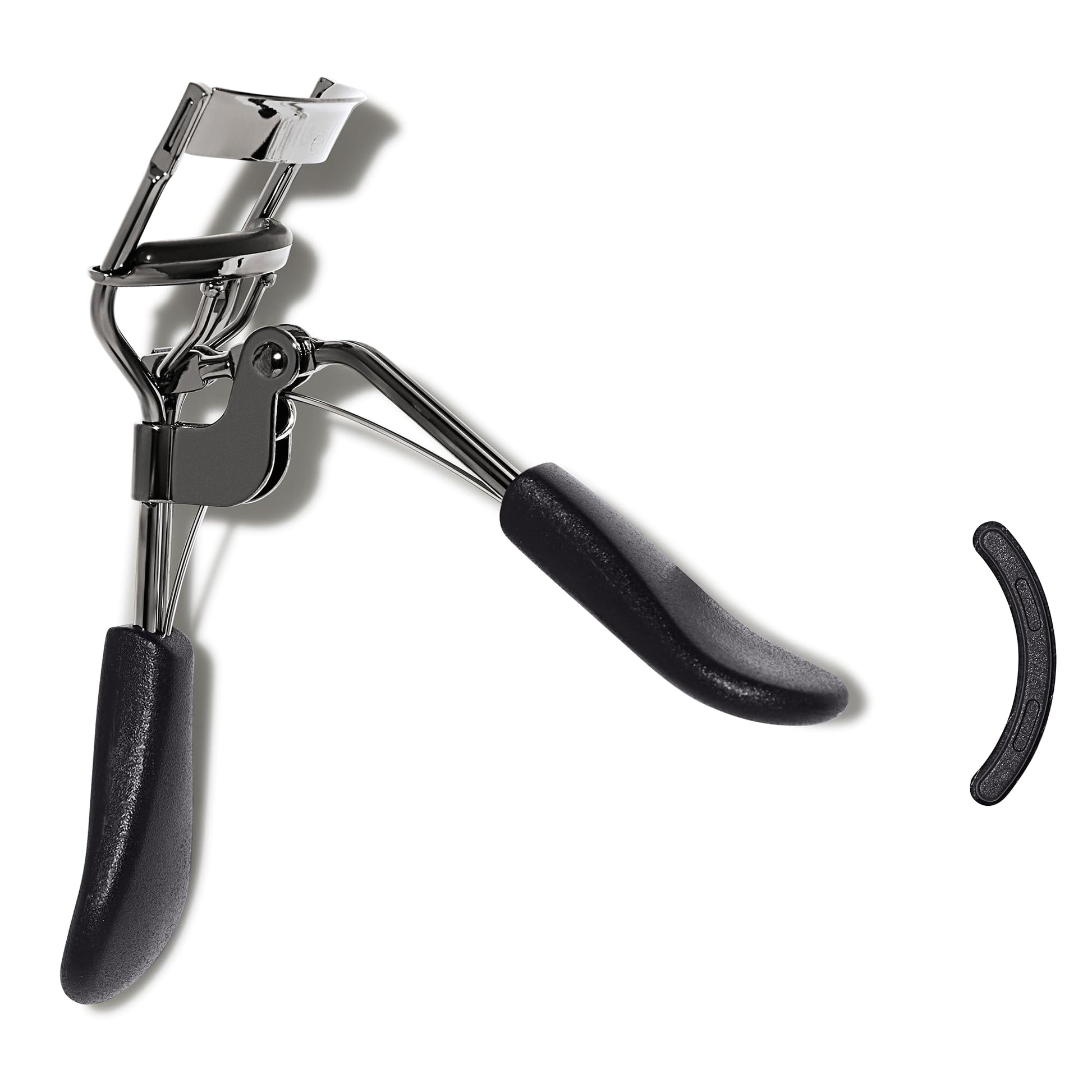 e.l.f., Pro Eyelash Curler, Strong, Contoured, Lifting, Creates Long Lasting, Eye-Opening, Voluminous Lashes, Includes Additional Rubber Replacement Pad