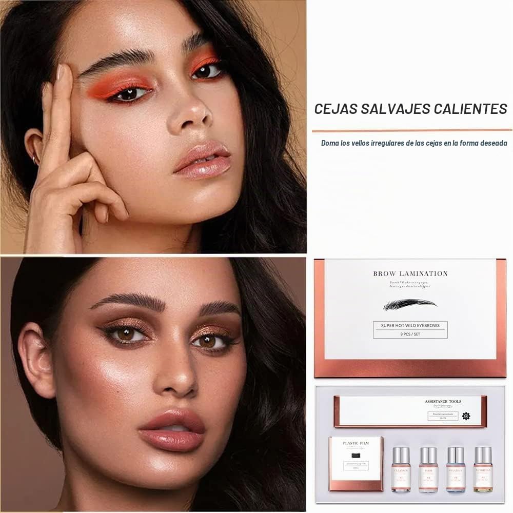 Kit de Laminación de Cejas, Kit Profesional de Levantamiento de Cejas