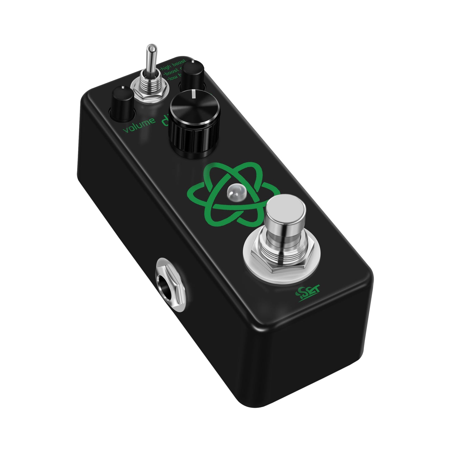 iSET Atom Heavy Metal Nueva versión Pedal de guitarra Mini Pedal de efecto de guitarra individual para guitarra eléctrica Bajo True Bypass