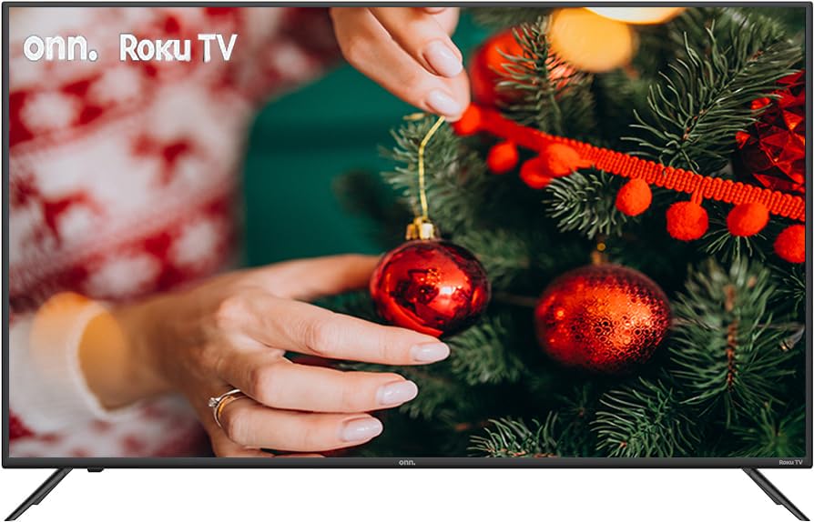SmartTV Led Onn. 55pulg Negro HDR10 4K UHD Netflix Reacondicionado