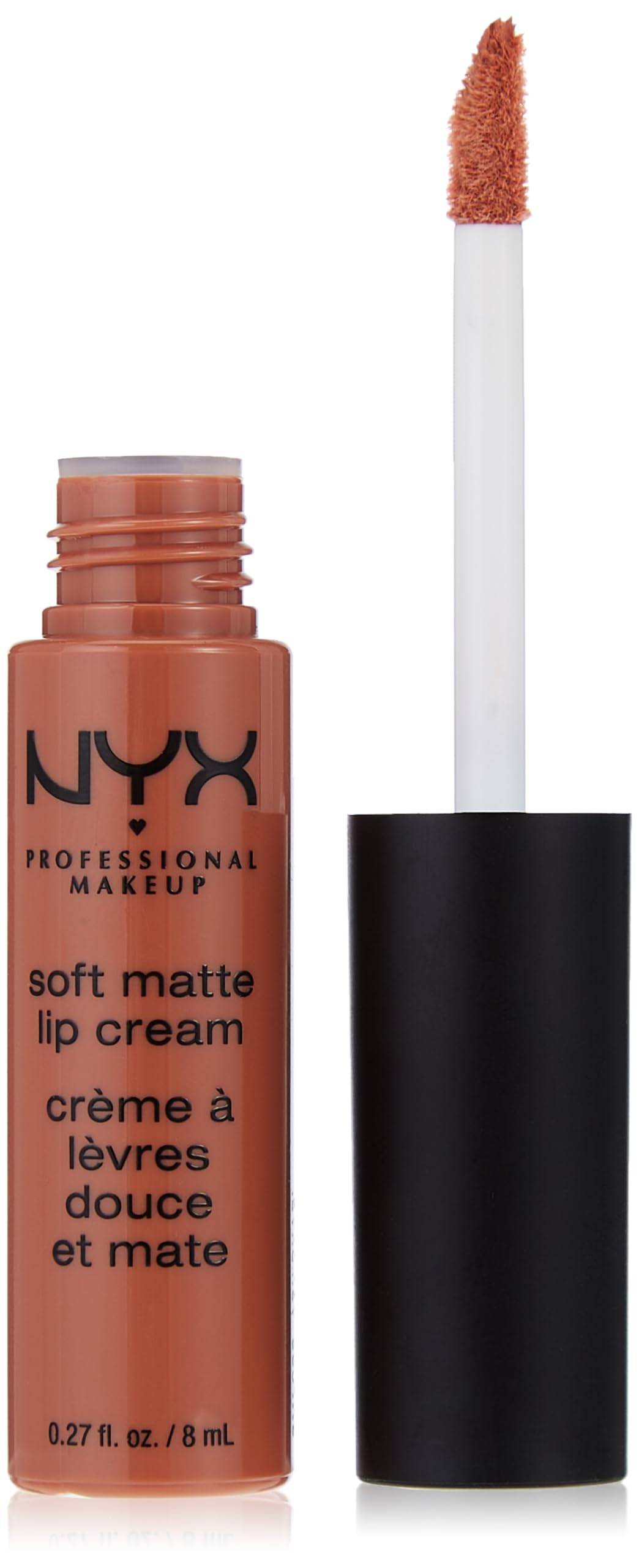 NYX Professional Makeup, Soft Matte Lip Cream, Labial Mate, Tono Abu Dhabi, 8ml