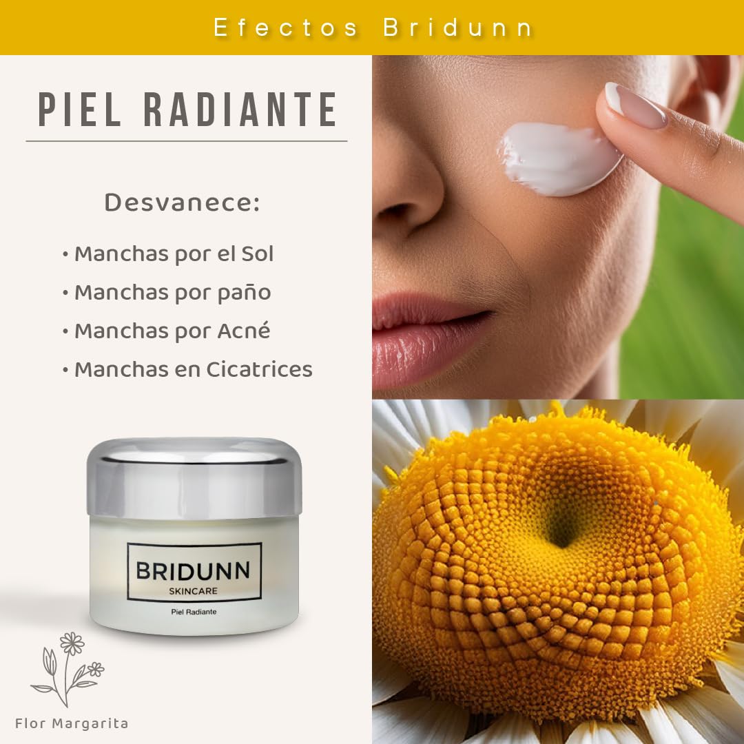BRIDUNN SKINCARE KIT - Conjunto Suero Piel Radiante: Crema Facial Despigmentante quitamanchas y Suero Antioxidante con Karité | Elimina Manchas, Aclara el Tono y Previene el Envejecimiento | Natural y Libre de Químicos, para Todo Tipo de Piel